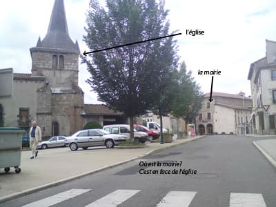 Where is the church?