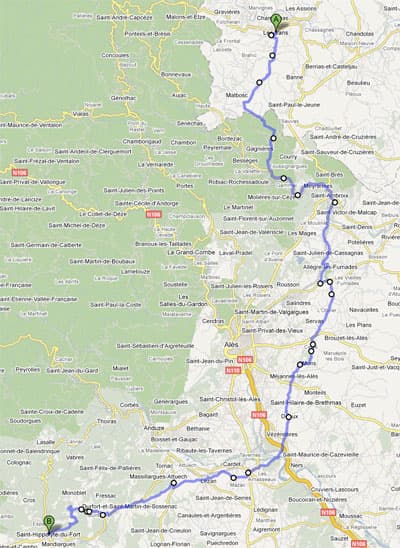 Day 10: Les Vans to Hippolyte du Fort