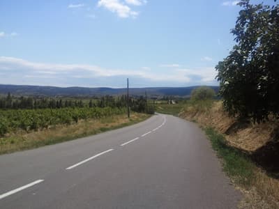 Onwards towards Estagel