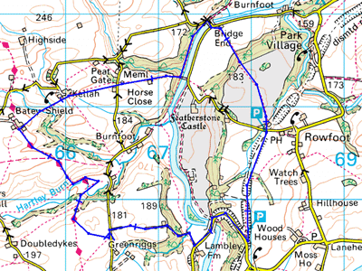 The route
