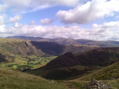Looking East